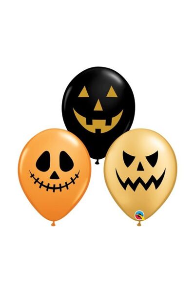 Lion Balloons Μπαλόνια Λάτεξ 11 " Πρόσωπο Τζακ / 25 τεμάχια 097356
