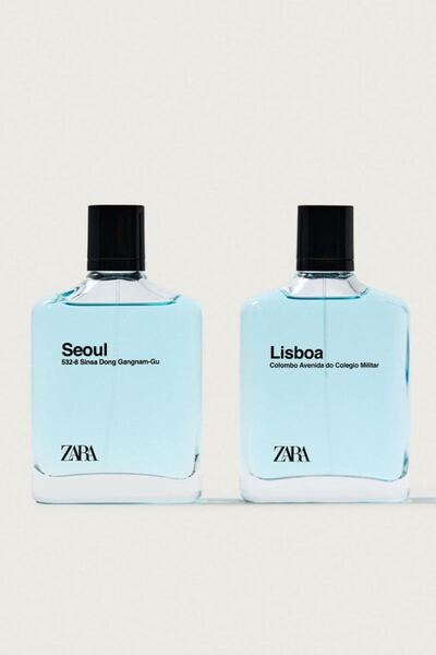 Zara SEOUL 532-8 SINSA DONG + LISBOA COLOMBO AVENIDA DO COLEGIO EDT 2X100 ML ...