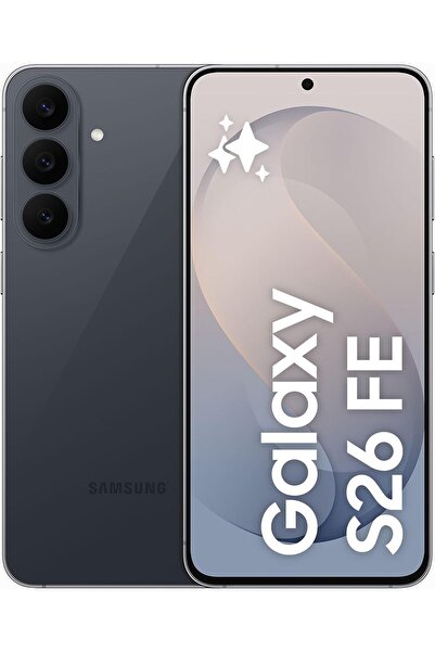 Samsung هاتف جالاكسي S26 FE، أسود (جرافيت)، 512 جيجابايت، محرر صور بالذكاء ال...