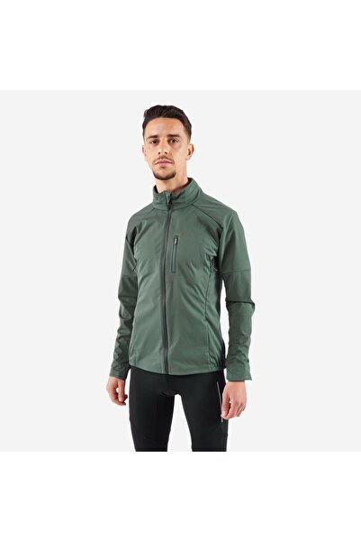 Decathlon Kiprun Erkek Uzun Kollu Koşu Ceketi - Yeşil - Kiprun Run 900 Warm R...