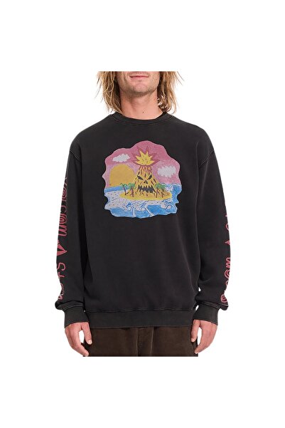 Volcom OZZY ΦΟΥΤΕΡ ΑΝΟΙΧΤΟ ΜΑΥΡΟ ΟΞΥΓΩΝΟ ΜΕΧΡΩΜΑΤΟ Μ