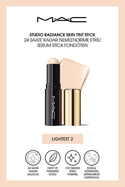 M.A.C Studio Radiance Skin Tint Stick 24 Saate Kadar Nemlendirme Etkili Serum...
