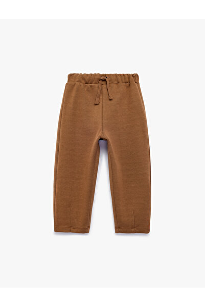 Koton Elastic Waist Cotton Sweatpants with Pockets