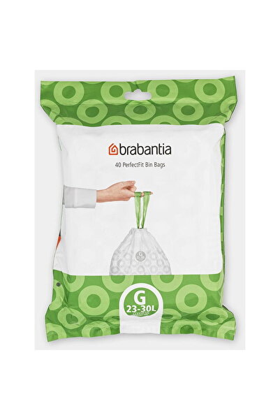Brabantia PerfectFit Sac de gunoi Tip G 25-30 L, 40 Saci