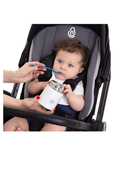 Magnotto Bebek Çoçuk Yiyecek Mama Saklama Termosu Matara Mama Saklama Kabı Pa...