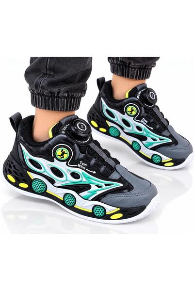 TRENDYSHOSE 7220 حذاء رياضي رجالي ذو نعل عالٍ للأولاد