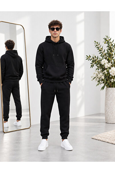 by fiyaka fashion Men's Premium Quality 3-Thread Shardooned Sweat Suit