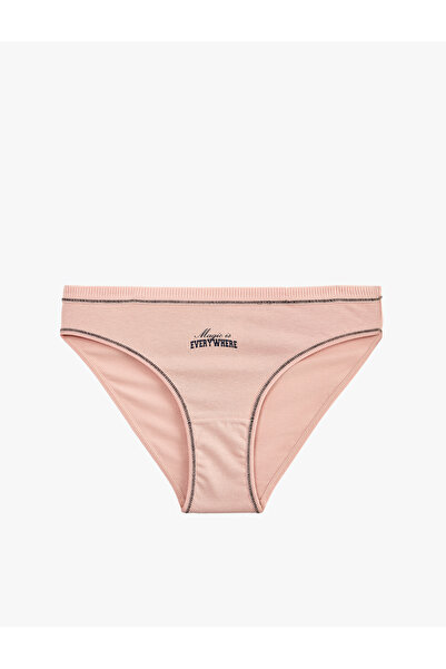 Koton Cotton Comfortable Fit Printed Brief Panties