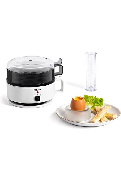 Krups Ovomat Eg230115 Egg Boiler, 7 Egg Capacity, Heating Function, Audible W...