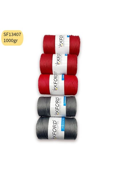 Oxford İplik Excess Stock 1000 Grams Pp No:4 Macrame Mix Sf13407