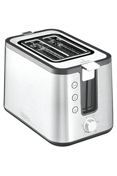 Krups Control Line Kh442D Premium 2-Slice Toaster, 720W, Stainless Steel
