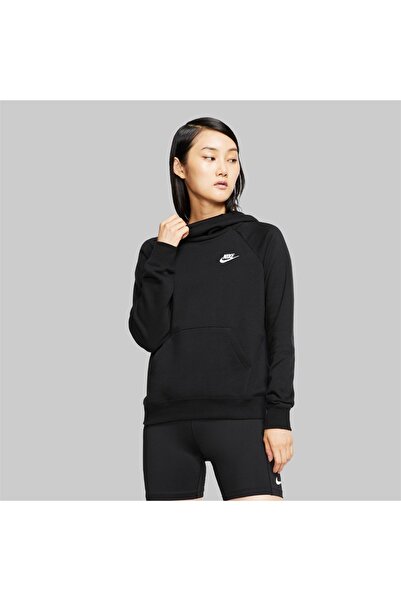 Nike Γυναικείο Φούτερ Φλις με Κουκούλα
