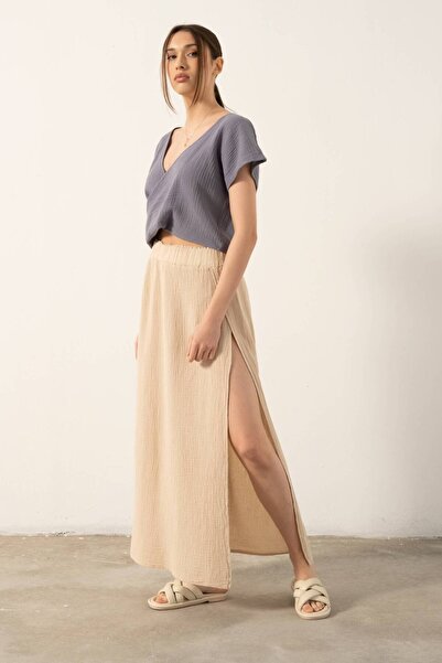 İpekçi Otantik Muslin Pre-Washed Blouse
