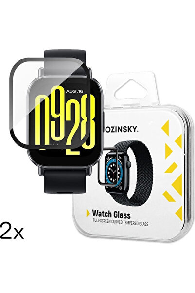 WOZINSKY Πλήρως κολλητό σκληρυμένο γυαλί για το Xiaomi Redmi Watch 5 Active 2...
