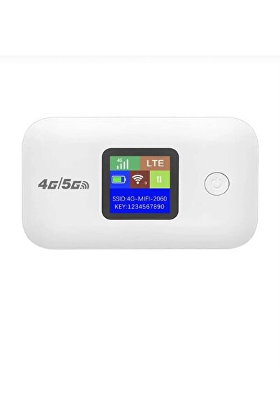 Wokai 4G 5G Mobil Sim Kart Girişli Wifi Router 150mbps 3000mah Taşınabilir Ho...