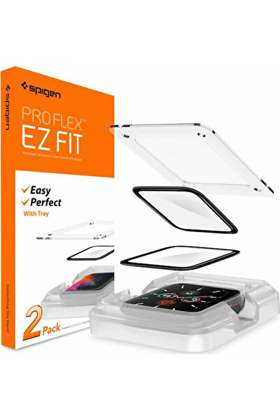 Spigen ProFlex EZ Fit Πλήρους Κάλυψης Σκληρυμένο Γυαλί για το Apple Watch 44m...