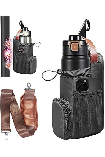 TERRIFI Magnetic Gym Bag for Men and Women, Magnetic Water Bottle Holder, Sma...