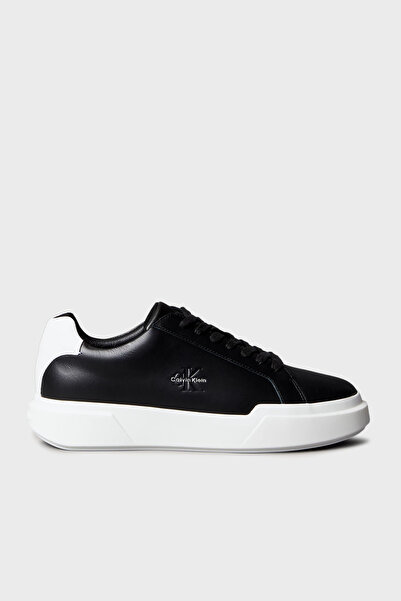 Calvin Klein Deri Logolu Kalın Taban Sneaker Ayakkabı YM0YM013440GM Erkek AYA...