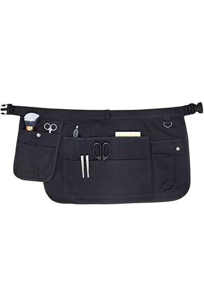 Tazweeq Waist Apron with Pockets, Waterproof Server Apron, Black