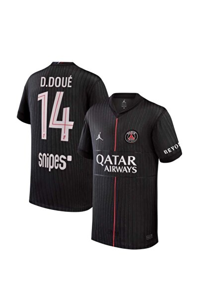 Psg 2025/26 Sezonu Desire Doué Alternatif Forması (SİYAH)