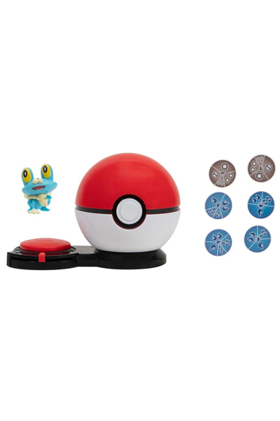 Pokemon Surprise Attack Play Set - Froakie + Poke Ball