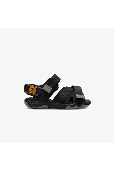 Timberland Backstrap Çocuk Siyah Sandalet