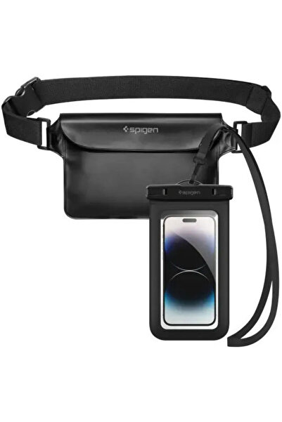 Spigen A621 Αδιάβροχη Θήκη έως 6.9 " Μαύρο AMP04533