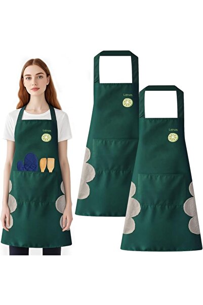 ASKIND Apron for Women Men, 2 Pcs Kitchen Cooking Aprons, Oil-Proof and Water...