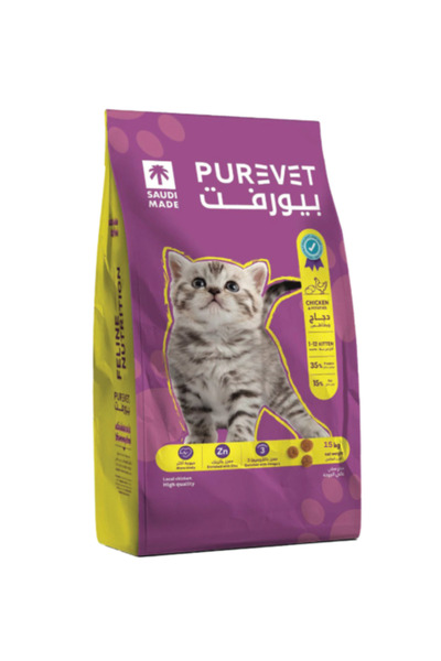 Purevet Purevit Kitten Food with Chicken and Potatoes-1kg