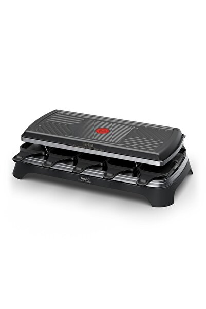 TEFAL raclette 3'ü 1 arada raclette ızgara ve plancha, termo sinyal, yapışmaz...
