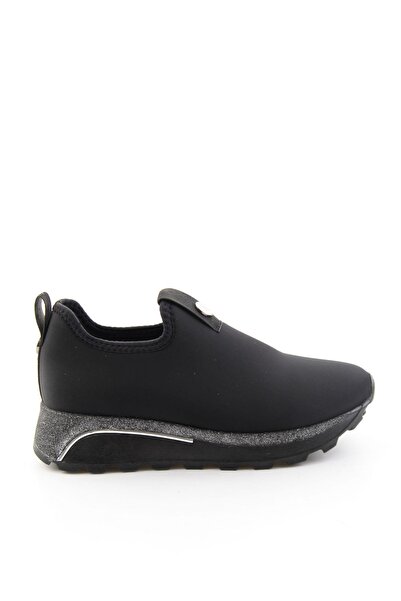 Bambi Siyah Streç Kadın Sneaker K01834220017