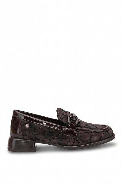 Mammamia D26Ka-3045 Women's Genuine Leather Casual Shoes Brown