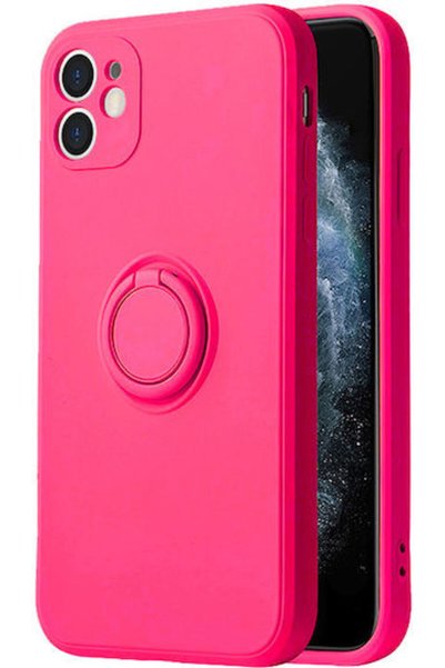 OEM Πίσω Θήκη Σιλικόνης Μαγνητική Ροζ (iPhone 14 Plus)