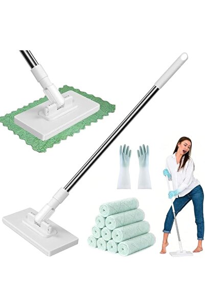GENERAL Snap Grip Mini Mop, Zero Touch Mini Mop, No Wash Lazy Mops, Disposabl...