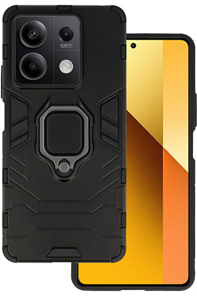 OEM Πίσω Κάλυμμα Σιλικόνης / Πλαστικό Μαύρο (Redmi Note 13 5G) Κωδικός: tt94437