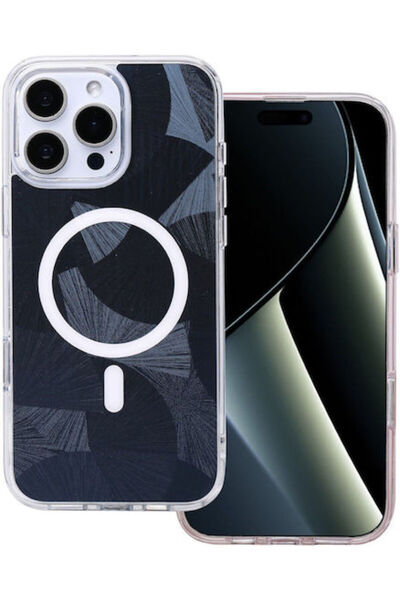 OEM Flash Mag Πίσω Κάλυμμα Σιλικόνης 1.5mm Μαύρο (iPhone 16 Pro)