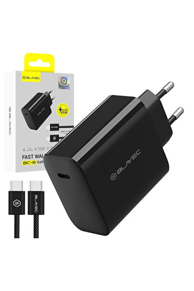 Blavec Ασύρματος Φορτιστής GaN με Θύρα USB-C, Παροχή Ισχύος 65W, Γρήγορη Φόρτ...