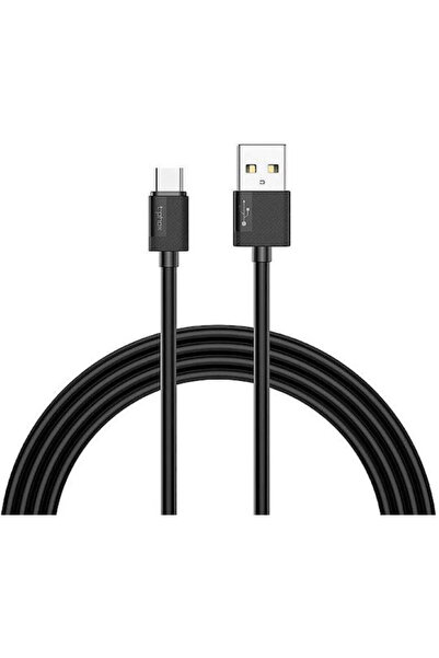 Other T-Phox Καλώδιο USB 2.0 USB-C Αρσενικό - USB-A Μαύρο 2μ