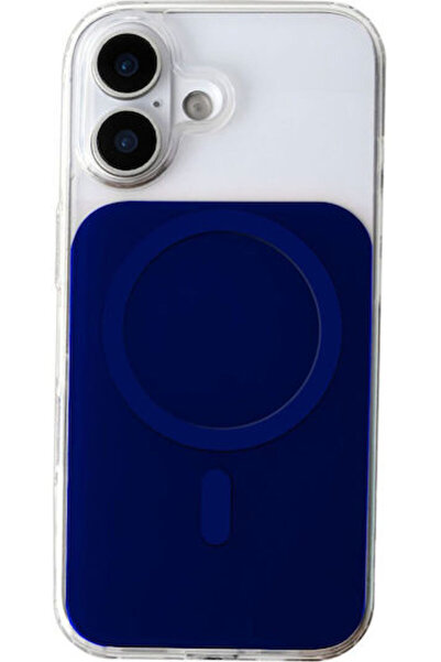 OEM Lowkey Mag Πίσω Κάλυμμα Σιλικόνης 1.5mm Μπλε (iPhone Air)