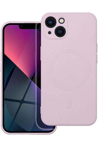 OEM Μαγνητική Πίσω Θήκη Σιλικόνης Ροζ (iPhone 13)