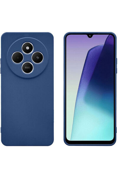 OEM Θήκη TPU Ματ Xiaomi Redmi 14c 4g Σκούρο Μπλε