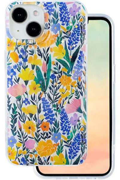 OEM Glam Πίσω Κάλυμμα Σιλικόνης 2mm Πολύχρωμο (iPhone 11)