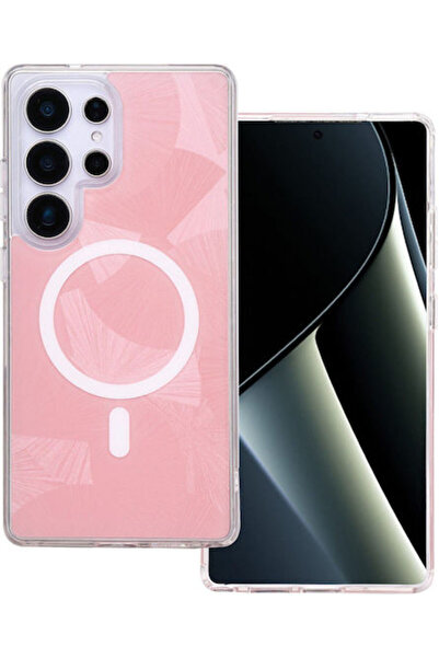 OEM Flash Mag Πίσω Κάλυμμα Σιλικόνης 1.5mm Ροζ (Galaxy S25 Ultra)