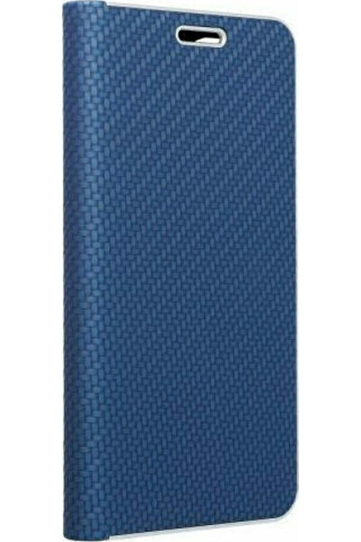 Forcell Luna Carbon Book Πλαστικό Μπλε (Galaxy A52 / A52s)