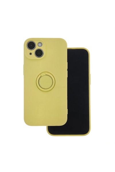 OEM Πίσω Κάλυμμα Σιλικόνης / Πλαστικό Κίτρινο (Galaxy S22)