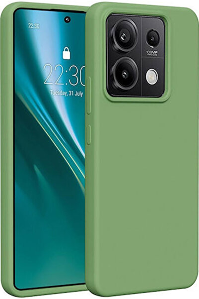 Etteri Πίσω Κάλυμμα Σιλικόνης Πράσινο (Redmi Note 13 Pro 5G / Poco X6)