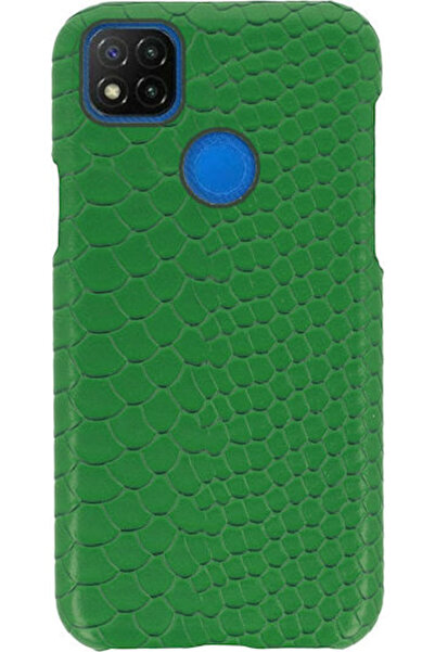 VENNUS Wild Πίσω Θήκη Συνθετικό Δέρμα Πράσινο (Redmi 9C)