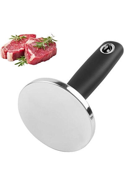 MAKINGTEC Professional Stainless Steel Meat Tenderizer Hammer and Pounder Too...