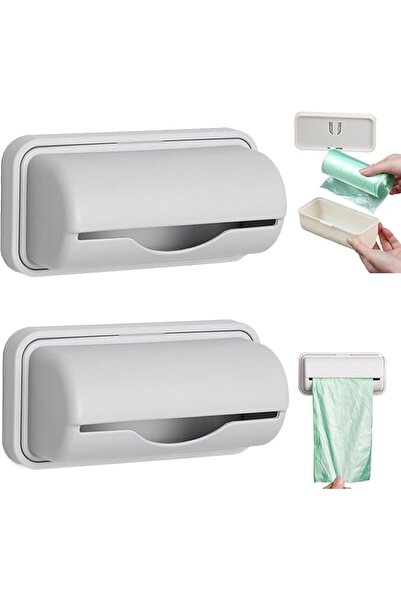 Gerui 2 PCS Bag Dispensers,Trash Can Liner Dispensers,Wall Mount Garbage Bags...
