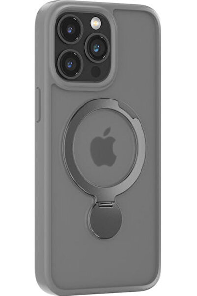 OEM Joy Shark Mag Για Πίσω Κάλυμμα Γκρι (iPhone 15 Plus)